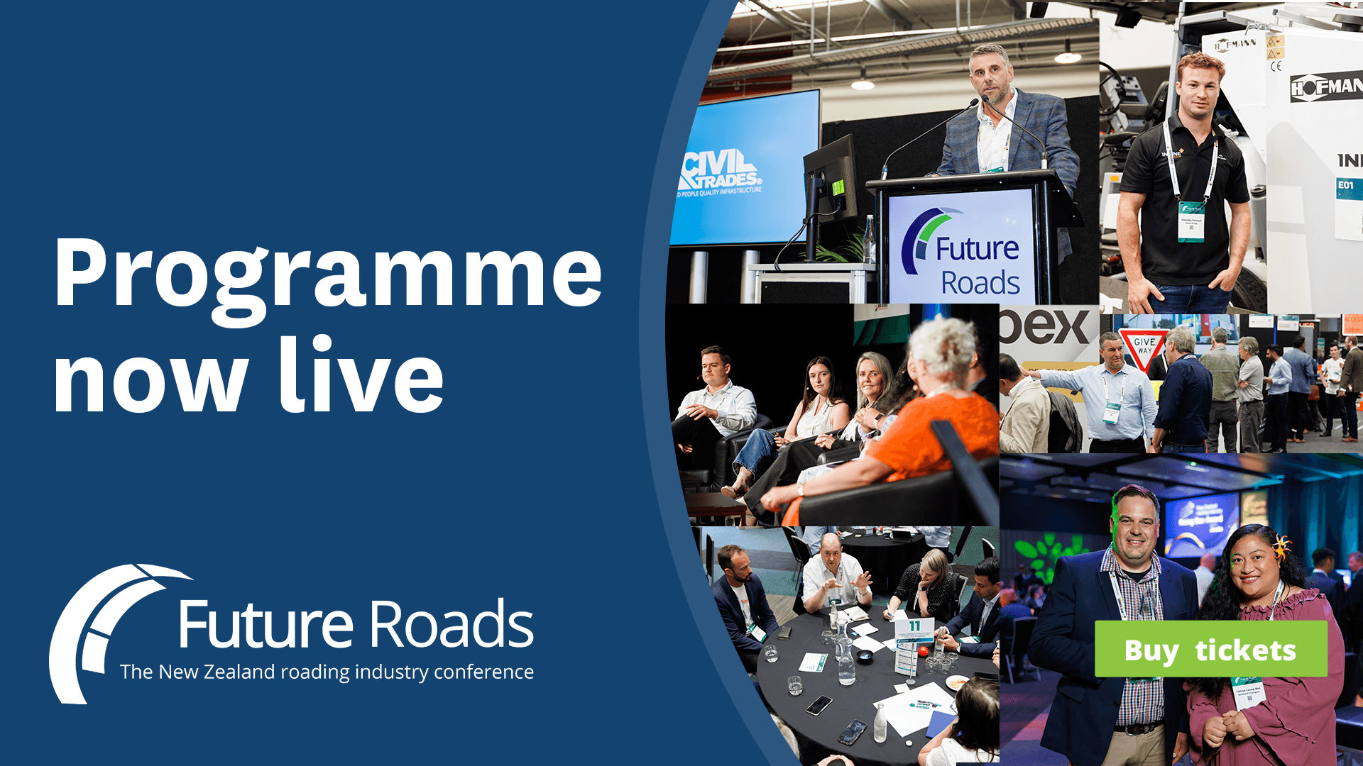 The Future Roads 2026 programme is now live!